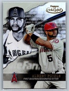 2020 Topps Gold Label Albert Pujols Los Angeles Angels #2