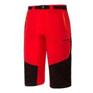 Pantalones de senderismo Izas para hombre 3/4 de longitud elásticos al aire libre rojo ospika talla XXL - Imagen 1 de 4