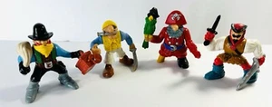 Vtg 1994 Fisher-Price Great Adventures Ship 4 Piece Claw Captain & Crew Members - Picture 1 of 12