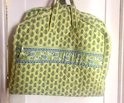 BOLSO DE ROPA VERA BRADLEY ELEFANTES VERDES LIMA Pálida XL COMO NUEVO Retirado Foto 1 de 4