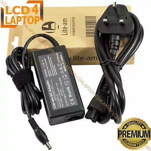 Adaptador de CA para Samsung NP-R20XY01 NP-R20XY01/SHK NP-R20X001/SUK NP-R20XY01/SUK - Imagen 1 de 4