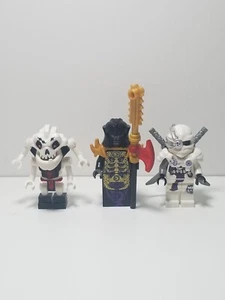 Lego Ninjago Overlord Golden Master, Samukai, And White Nindroid **RARE** - Picture 1 of 7