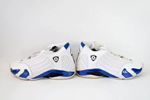 NIKE Air Jordan 14 Retro HYPER ROYAL 487471-104 US Men's Size 11 - Picture 1 of 18