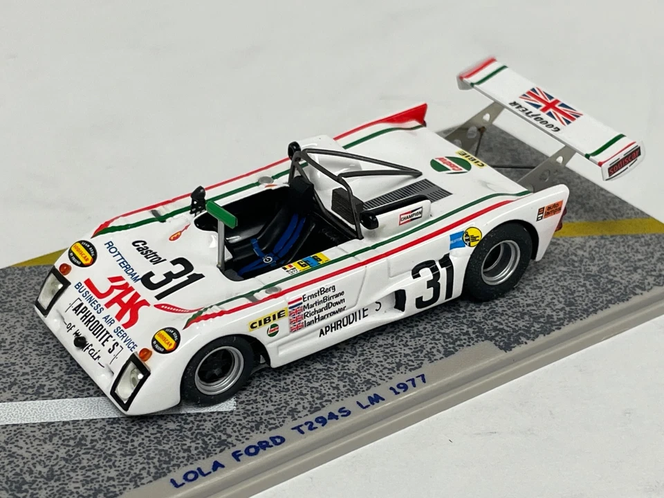 1/43 Bizarre Lola Ford T294S Auto #31 1977 24 Ore Di Lemans BZ160 TN344 - Immagine 1 di 4