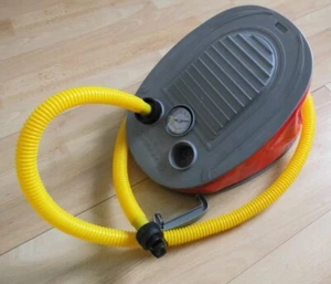Schlauchboot HR-Pumpe teils mit Druckmesser Blasebalg  orig. HR-Ventile.🐦🐧 - Bild 1 von 10