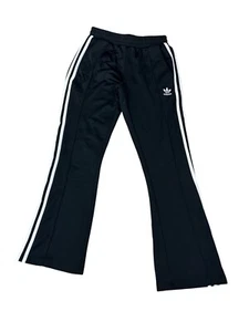 Adidas Pantalone Pista Donna Nero Bianco Righe Logo S Activewear Abbigliamento Sportivo - Foto 1 di 13