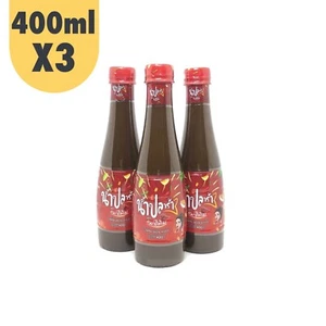 E-Pim Thai Fermented Fish Sauce Nam Pla Ra Lao Papaya Salad Dressing 400ml X3 - Picture 1 of 5