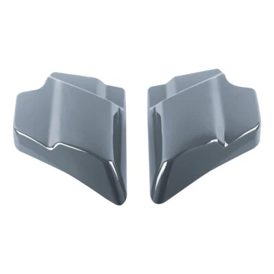Cubiertas laterales de batería aptas para Harley Street Road Glide Gunship gris Touring 09-24 Foto 1 de 4