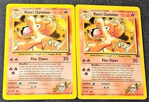 2000 Pokemon Blaine's Charmeleon Gym Challenge 31/132 TCG LP-NP (2) - Picture 1 of 2