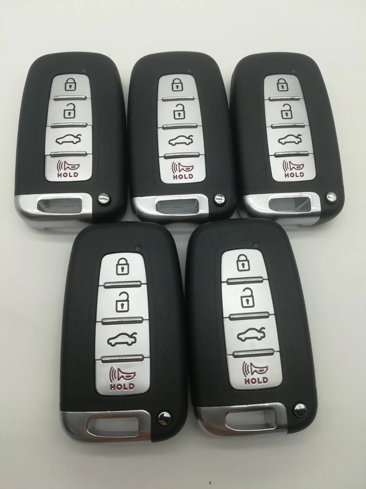 5*Carcasa de llave para HYUNDAI TUCSON VELOSTER ELANTRA GT GENESIS SONATA EQUUS AZERA Foto 1 de 4