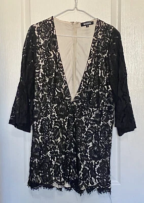 Mameluco de encaje Missguided (UK16/US10) Nordstrom Foto 1 de 4