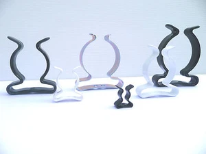 CLIP TUBO CHIUSO 3 finiture UK BASE SPRUNG Taglie da 6 a 51mm Acquista da 2 a 25 - Foto 1 di 9