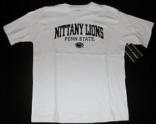 PENN STATE NITTANY LIONS T SHIRT SHORT SLEEVE MEN'S  L XL  by PROEDGE WHITE NWT