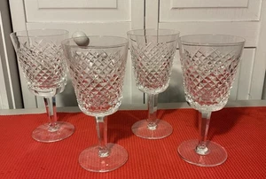"Cuatro copas de agua de cristal Waterford Alana 6 7/8""" - Imagen 1 de 7