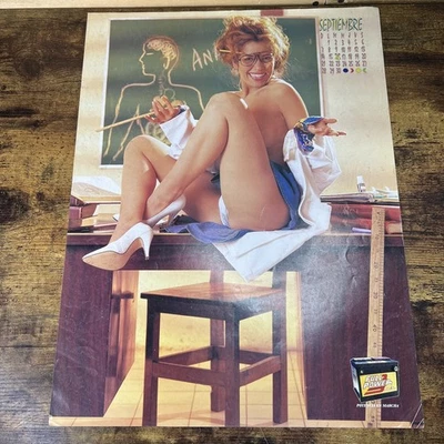 Póster vintage de Gloria Trevi 1997 años 90 21"x16" pin up cubierta escuela lengerie Foto 1 de 4