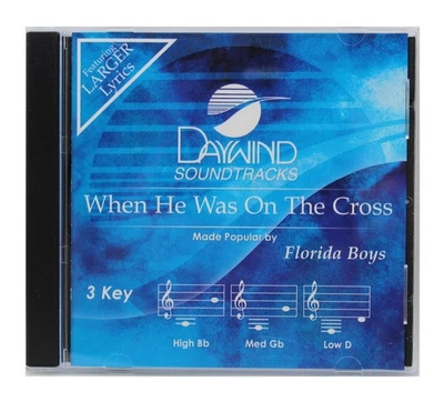 When He Was On The Cross Made Popular by Florida Boys NEW CD Accompaniment Foto 1 de 2