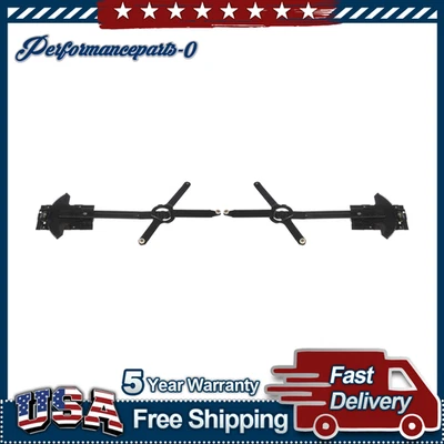 Se adapta a camioneta Chevrolet C10 1967-1969 1970 1971 2 piezas regulador de ventana delantero Dorman Foto 1 de 4