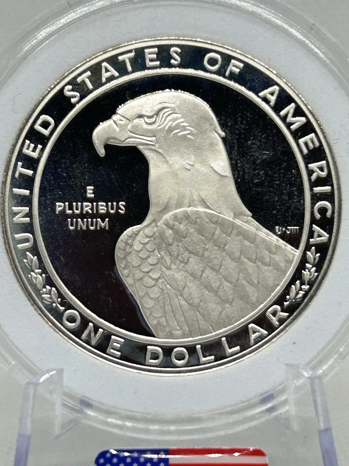 1983-S Los Angeles XX111 Olympiad Discus Commemorative Silver Dollar🇺🇸💯✨ - Image 1 of 4