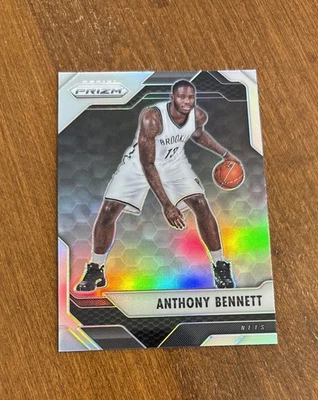 Anthony Bennett 2016-17 Panini Prizm Silver Prizms 170 Brooklyn Nets - Image 1 of 2