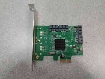 SYBA SI-PEX40064 4Port SATA III 5Gb/s PCI Express with Full/Low Profile Brackets - Image 1 of 4