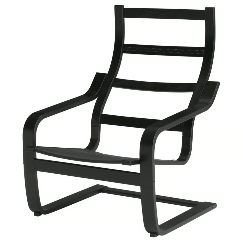 Sillón Ikea POANG SOLO MARCO, negro-marrón 200.698.52 - NUEVO Foto 1 de 3