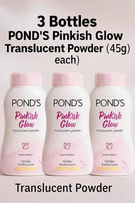 Pond's Pinkish Glow Smooth Face Powder 45 g Radiant Pink Aura UV Protection - Image 1 of 4