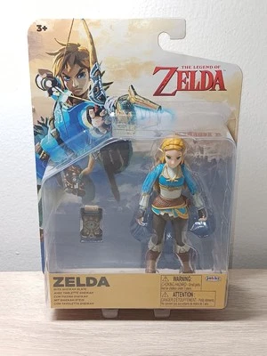*ENVÍO GRATUITO* 4" ZELDA + Sheikah Slate The Legend of Zelda Figura Jakks Nintendo Foto 1 de 2