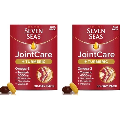 Seven Seas Duo Pack JointCare TURMERIC With Omega-3 || Pack 2