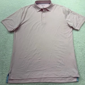 Johnnie-O Herren Poloshirt Medium Pink Performance Golf Freizeit Sport - Bild 1 von 7