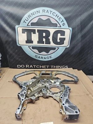 14-20 Nissan 370z Infiniti Q50 Q70 VQ37VHR Rear Timing Chain Cover 13500-EY03B - Image 1 of 4