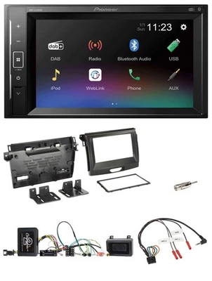 Pioneer DAB Lenkrad 2DIN Bluetooth USB Autoradio für Ford Ranger 2AB ab 04/2015 - Bild 1 von 4