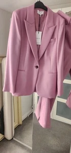 REISS Suit Pink Uk 14 - Picture 1 of 6