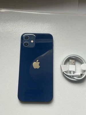 Apple iPhone 12 64GB Blue - Very Good Condition  - ONLY FOR PARTS - READ DESC - Image 1 of 4