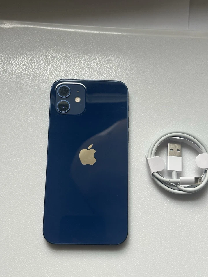 Apple iPhone 12 64GB Blue - Very Good Condition  - ONLY FOR PARTS - READ DESC - Image 1 of 4