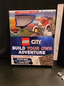 Lego City Adventure Set Fire Truck Minifigures Building Book. Please Read - Picture 1 of 4