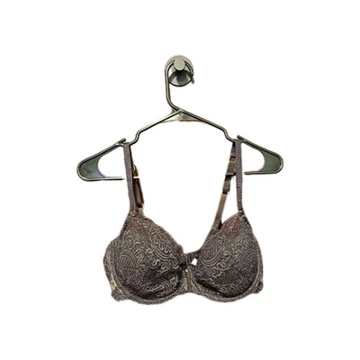 Sujetador Victoria's Secret Negro Encaje 34D "Muy Sexy" Push Up Sin Acolchado Encaje Foto 1 de 4