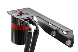 HPS Aluminum Oil Catch Can Kit for Toyota 16-23 Tacoma 3.5L V6 RED 19 20 21 22 - Picture 1 of 4