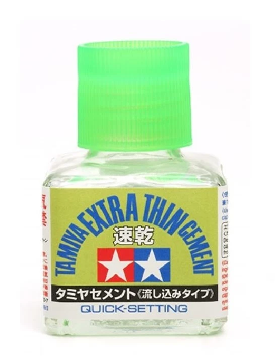 4950344871827 TAMIYA Extra Thin Cement Quick-Set Tamiya - Bild 1 von 1