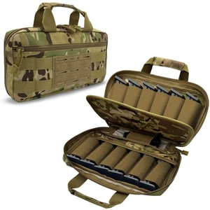 Tactical Pistol Magazine Storage Pouch, Tactical MOLLE Mag Pouch Bag Fits Mos... - Picture 1 of 7