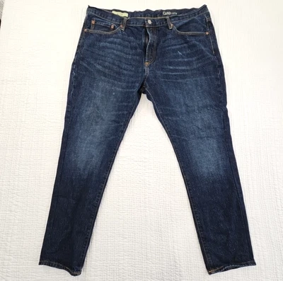 Gap 1969 Jeans Men's 40x30 Medium Wash Stretch Denim Straight Leg EUC Denimcore - Image 1 of 4