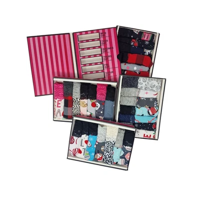 Victoria's Secret Ladies Briefs 7 Pack High leg lace trim Xmas S M L XL NEW