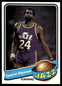 Baloncesto Topps 1979-80 #12 Spencer Haywood como nuevo Utah Jazz - Imagen 1 de 2