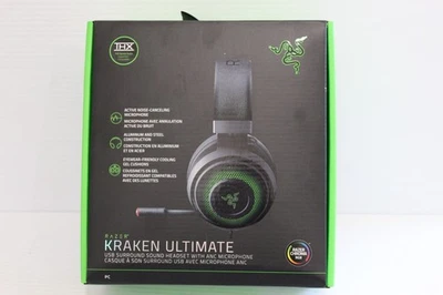 Razer Kraken Ultimate Wired THC Surround Gaming Headset EUC in Box Tested - Image 1 of 4