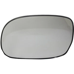 Mirror Glass For 00-06 Toyota Tundra 01-07 Sequoia Left with Backing Plate Flat - Picture 1 of 6