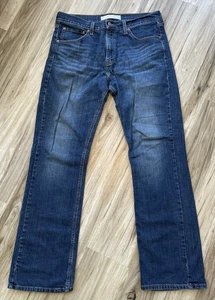 Levis Signature Gold Jeans Herren 34x34 (34x31) Bootcut Dark Wash Whiskered Faded - Bild 1 von 22