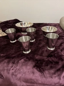 Oneida Silve Paul Revere Silver Plated Stacking Bowl Set 6-Piece Reproduction - Picture 1 of 2