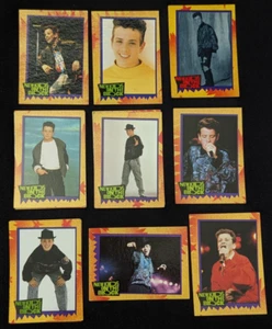 NEW KIDS ON THE BLOCK LOT OF 9 JOEY McIntyre Trading Cards 1989 NKOTB - Bild 1 von 1