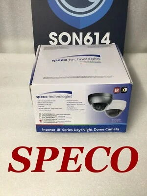 Câmera colorida de segurança Speco CVC5935DNV com infravermelho intenso dia/noite 9-22mm 600TVL NOVA - Imagem 1 de 4