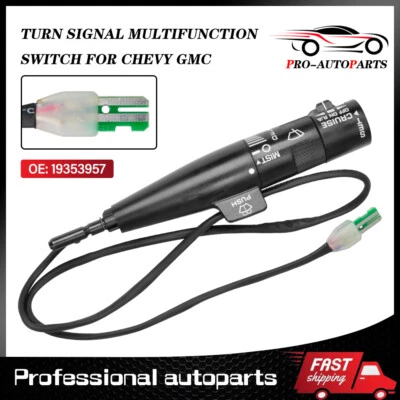 Interruptor de señal de giro multifunción 19353957 1 pieza para Chevrolet GMC 1988-1994 nuevo Foto 1 de 4