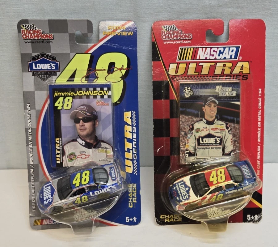 2003 Racing Champions Jimmie Johnson Ultra Series Chase Race Diecast Car 1 64